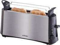 Cloer Langschlitz-Toaster 3810 in Edelstahl Silver - Bild 1