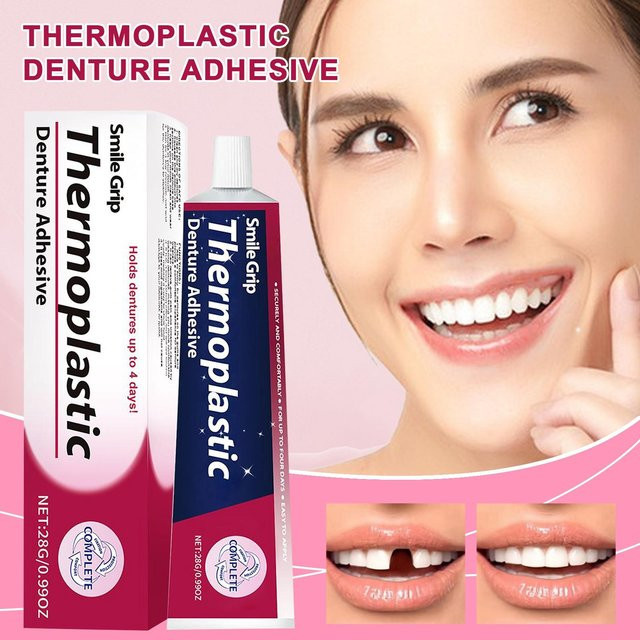 Thermoplastischer Prothesenkleber, 28 g, Unisex - Bild 1