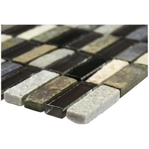 HuH Mosaikfliese Nature Wandbelag in Beige mit Steinoptik, B/H: 30,4 x 29,8 cm - Bild 2