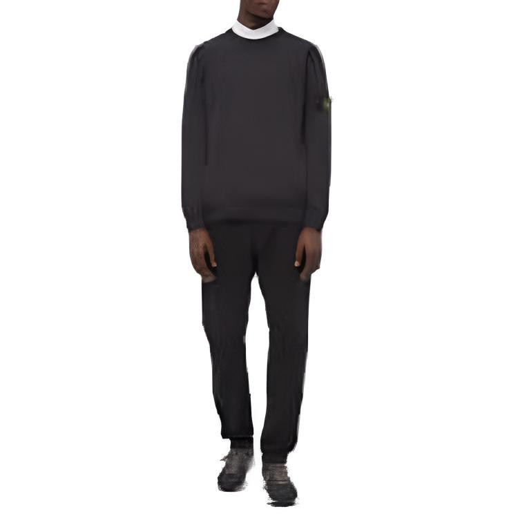 Stone Island Pullover, Kompassmuster, lange Ärmel, Herren - Bild 2