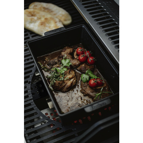 Enders Dutch-Oven aus emailliertem Gusseisen, Schwarz, Breite: 22,5 cm - Bild 2