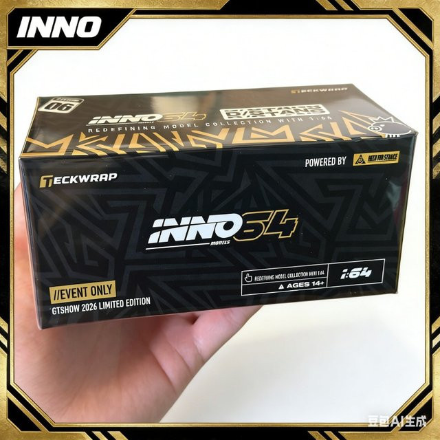 INNO MODELS 2026 GT SHOW VIP Limited Edition GTR R32, 1:64, ab 14 Jahre - Bild 1