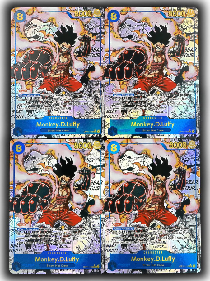 Bandai One Piece Luffy Manga-Karte, Blau, Einzelfigur - Bild 5