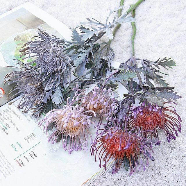 ZQCY Künstliche Blumen in Pink, Florale Tischdekoration für Hochzeit und Valentinstag - Bild 1
