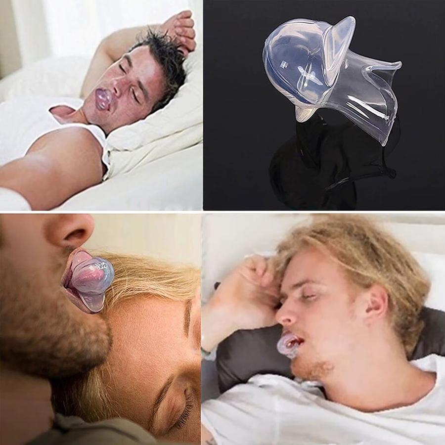 iKeener Anti-Schnarch-Zungenhalter mit Aufbewahrungsbox, Silikon, Unisex - Bild 4