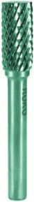 RUKO Hartmetall Frässtift Form A Zylinder ZYA in Silber, Kopf-D: 8 mm, Kopf-L: 18 mm, Schaft-D: 6 mm - Bild 2