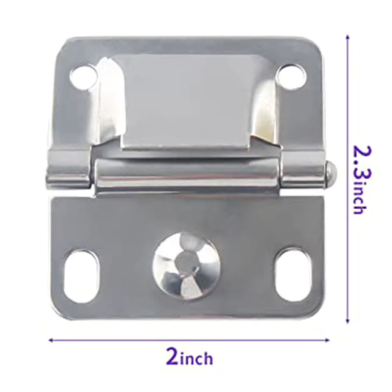 Coleman Ersatzscharniere aus Edelstahl in Silber für die Kühlbox-Modelle 5226, 5227B, 5235 und 5236 - Bild 3