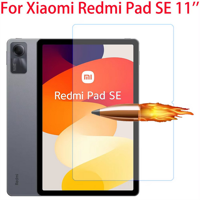 Xiaomi Displayschutzfolie aus gehärtetem Glas für Redmi Pad SE 11 Zoll 2023, transparent - Bild 1