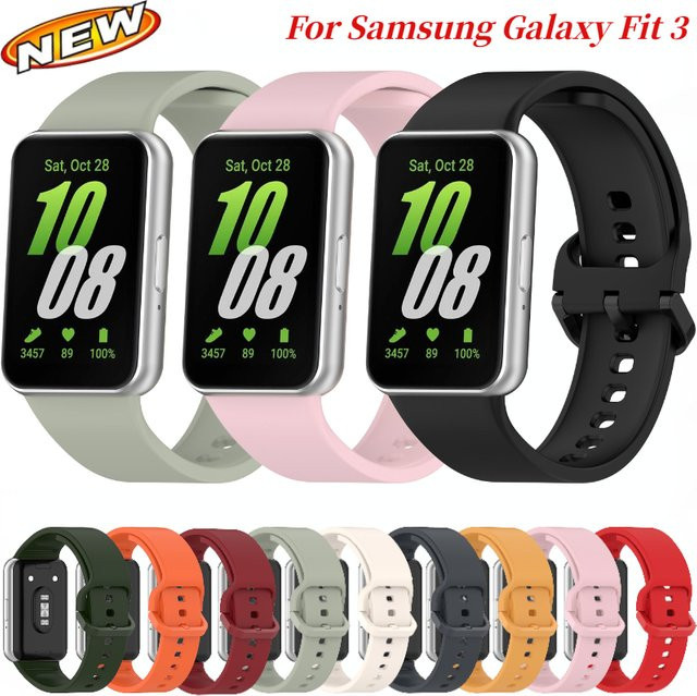 Samsung Uhrenarmband Silikon, Schwarz, Unisex - Bild 1