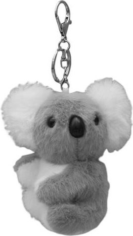 Eclat Schlüsselanhänger Koala Puppe, Plüsch, grau, Unisex - Bild 1