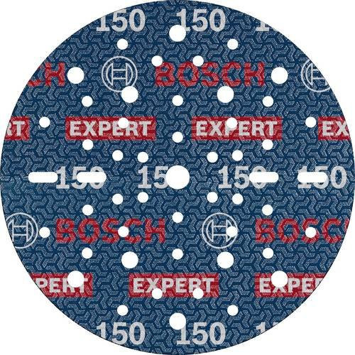 Bosch EXPERT O780 Folienschleifscheibe Blau Durchmesser: 150 mm für Metall, Holz und Lack - Bild 1