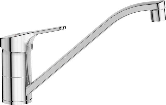 Ideal Standard Küchenarmatur Cerafit BlueStart in Chrom mit Spritzfunktion und schwenkbarem Auslauf - Bild 1