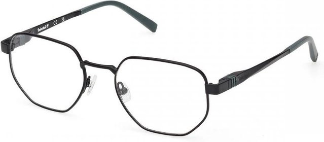 Timberland TB50082 Korrektionsbrille, Herren, Vollrand, rechteckig, Metall, Schwarz, Grau - Bild 1
