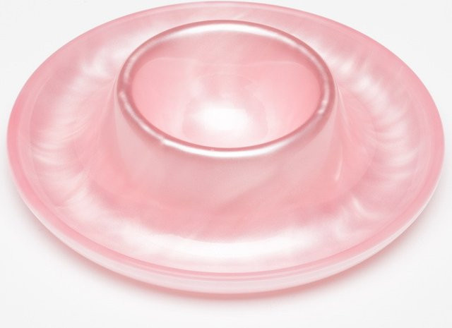 G.F. Heim Söhne Eierbecher aus Acrylglas in Perlmutt-Optik, Farbe: Pink - Bild 1