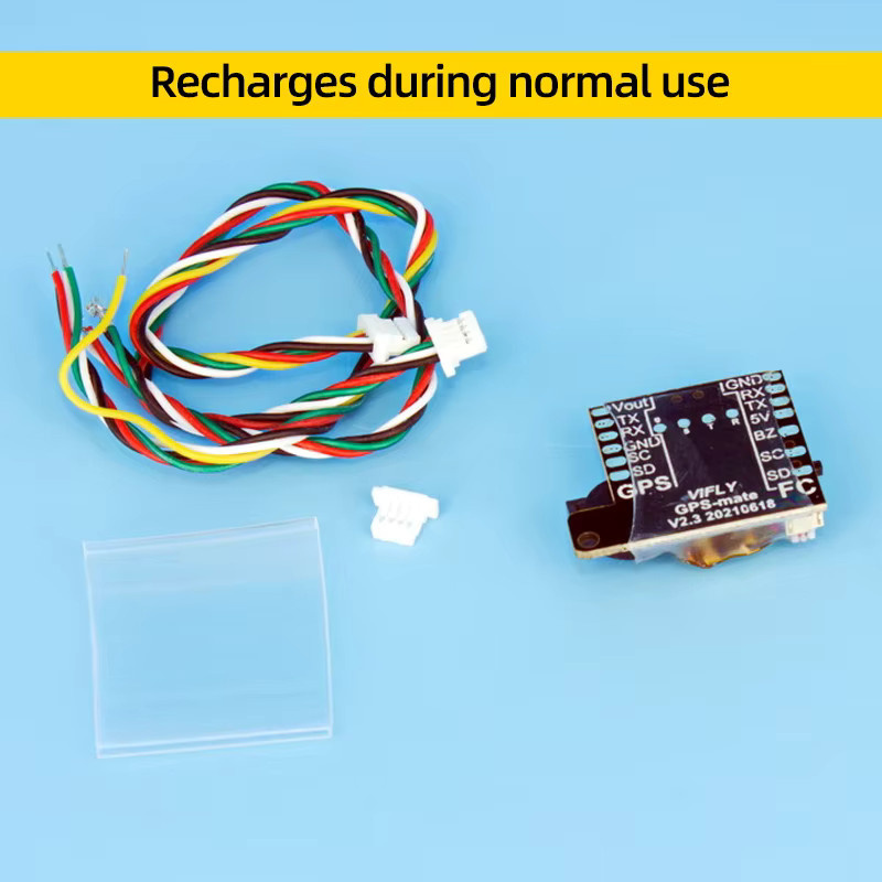 VIFLY GPS-MATE GPS Leistungsmodul mit Summer Beeper Alarm für RC Flugzeuge, FPV Racing und Long Range Quadcopter Drohnen - Bild 5