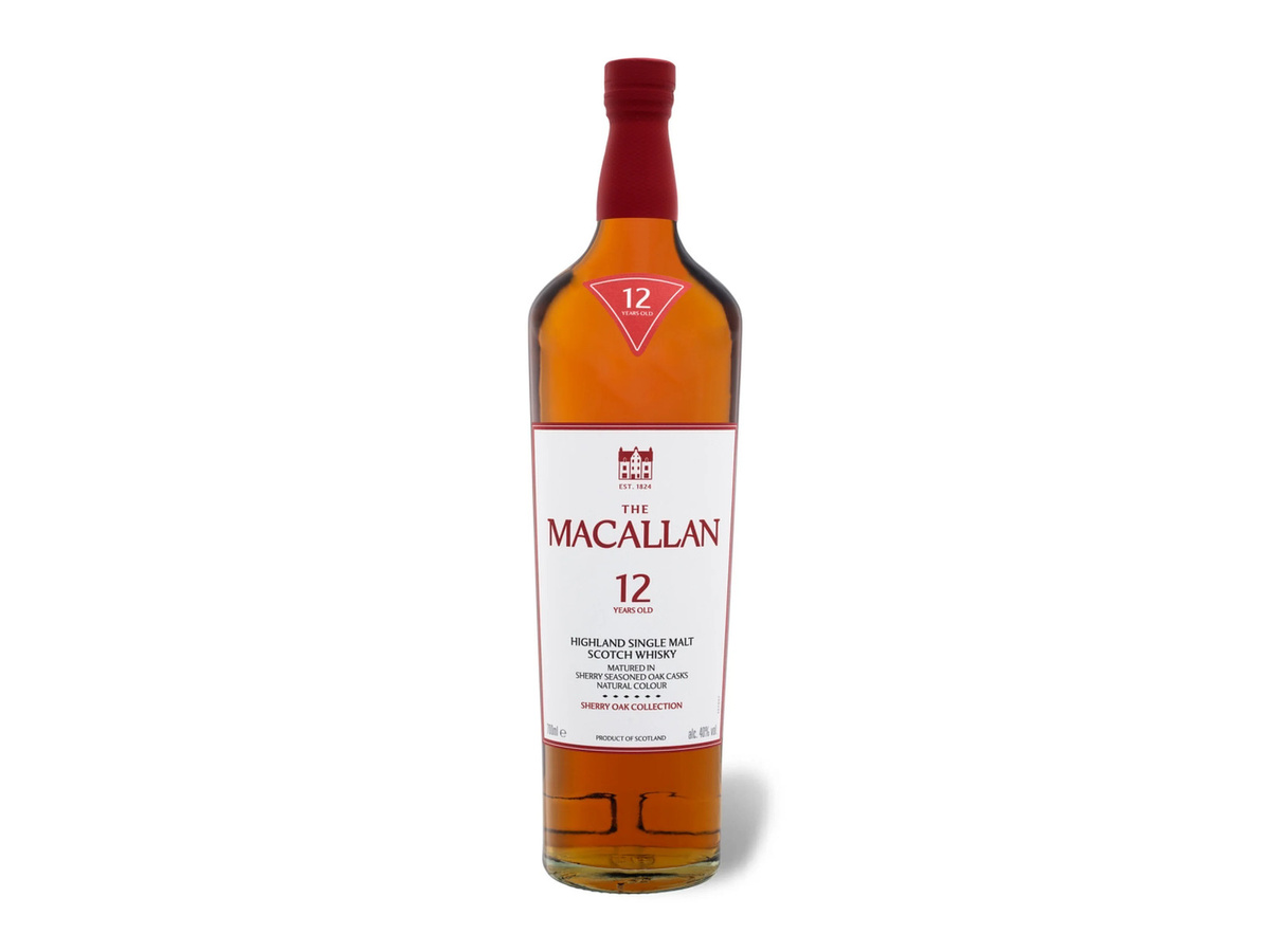 The Macallan Single Malt Scotch Whisky Sherryfass 12 Jahre 0,7 l - Bild 2