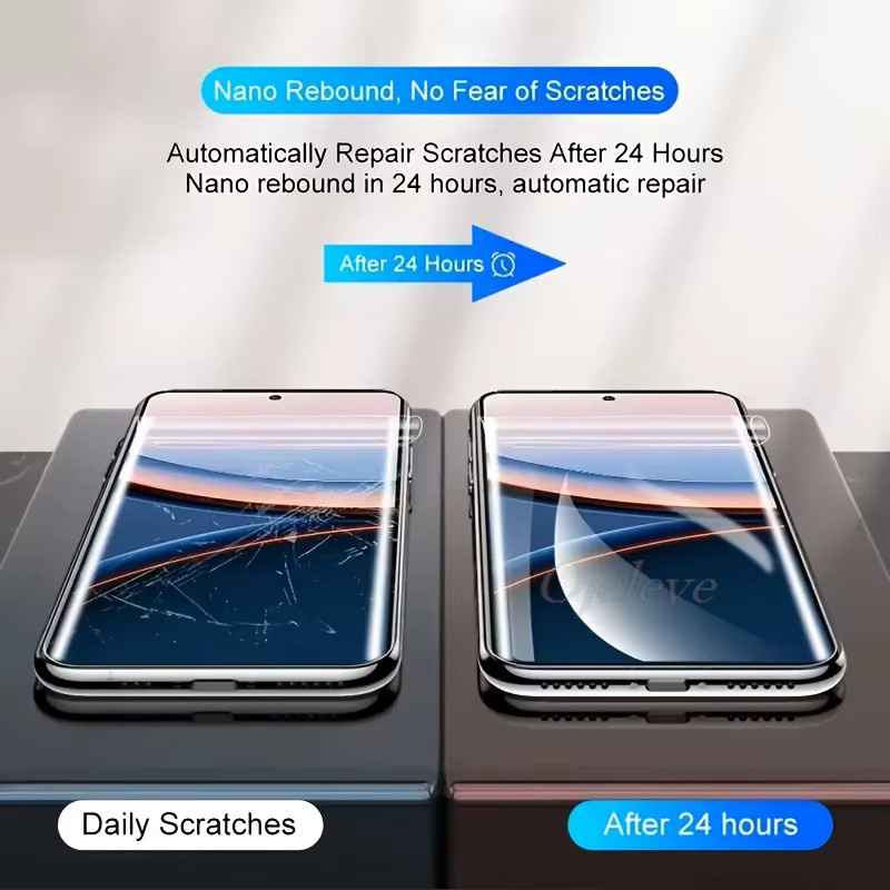 4er-Pack Hydrogel-Displayschutz Folie für Xiaomi Poco X7 Pro X6 X5 F5 F6 F7 Pro M7 Plus M6 C75 C71 C65 in Transparent - Bild 4