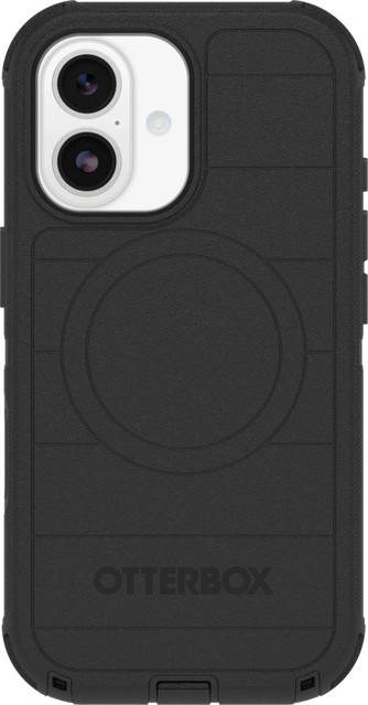OtterBox Defender Pro Handyhülle für iPhone 17 in Schwarz mit MagSafe Magnet - Bild 2