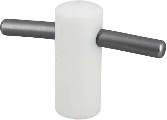 D&O Plattenlegerhammer mit Soft-Griff in Weiß - Bild 1