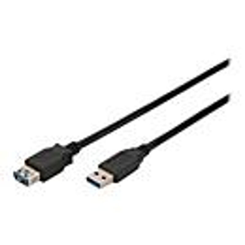 DIGITUS USB 3.2 Gen 1 Verlängerungskabel USB-A Stecker auf USB-A Buchse, Schwarz - Bild 2