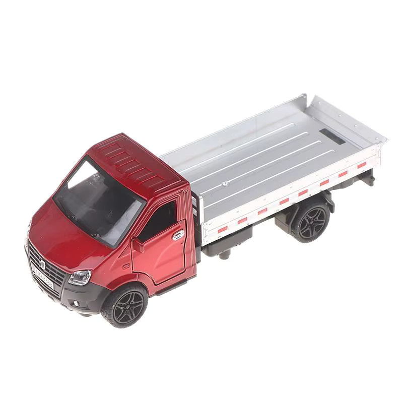 AyS Rückzieh-LKW, 1/36, Druckguss-Metall, Rot - Bild 2
