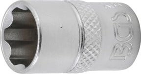 BGS Steckschlüssel-Einsatz Super Lock mit 3/8 Zoll Antrieb und 12 mm Schlüsselweite in Silber - Bild 1