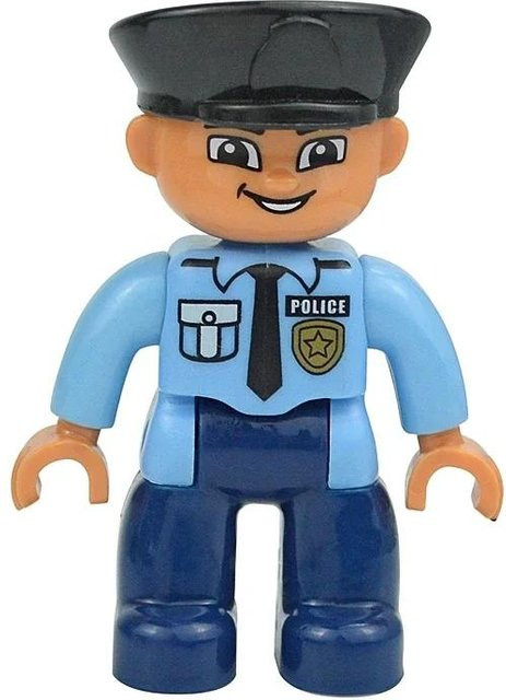 Yiran toy Familienfiguren, Baustein, Prinzessin, Piraten, Polizei, ab 3 Jahre - Bild 1