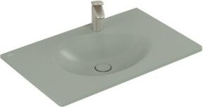 V&B Schrankwaschtisch Antao in Morning Grey mit 1 Handtuchhalter und ohne Überlauf, B: 80 cm, T: 50 cm - Bild 1