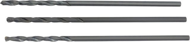 LUX-TOOLS HSS-G Metallbohrer Set, Silber, 3 Stück, Durchmesser: 2 mm - Bild 1