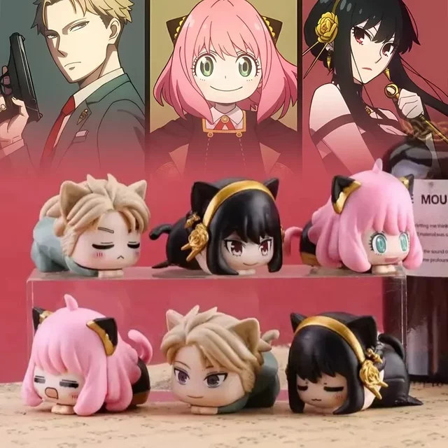 MINISO Spy X Family Loid Forger, Yor Forger, Anya Forger, Action Figur, Set / Bundle - Bild 1
