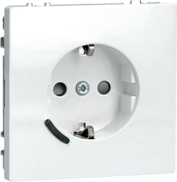 Merten System Design Connected Schutzkontakt-Steckdose MEG2380-6035 Lotusweiß - Bild 1