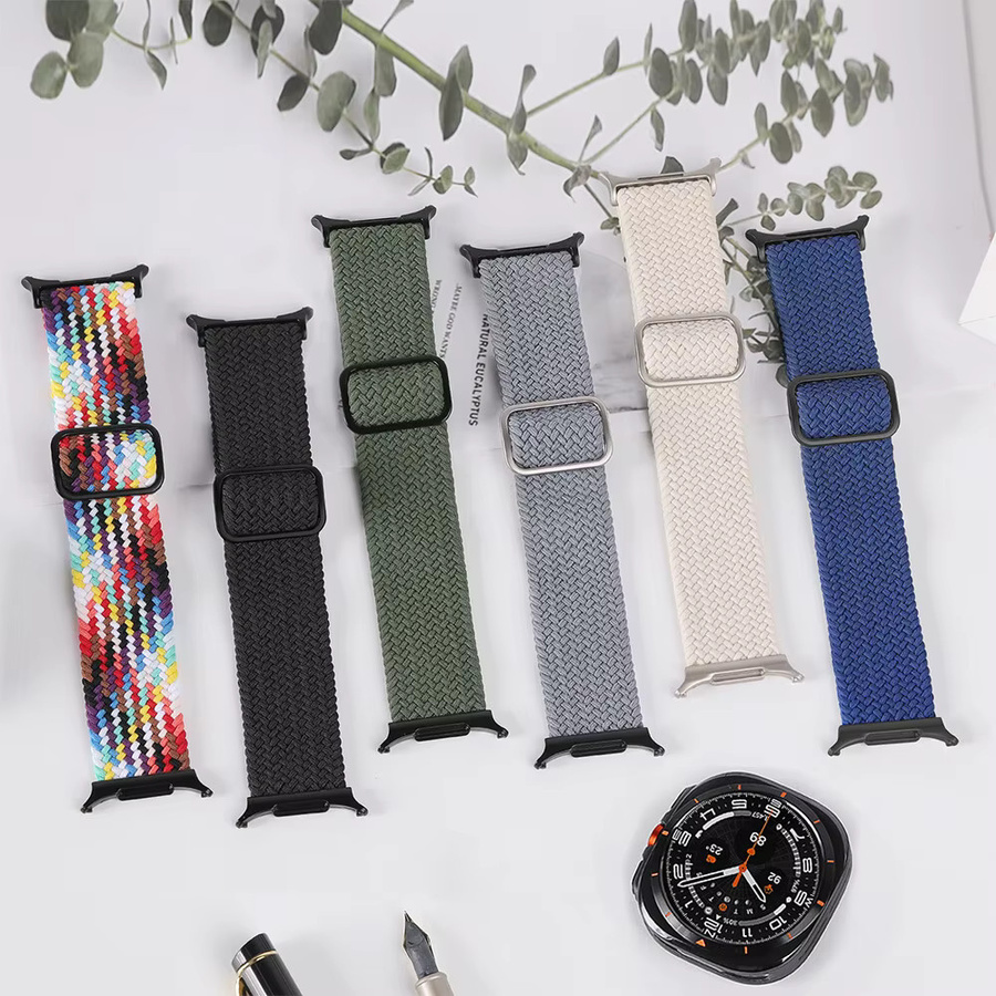 LCAPLE Uhrenarmband Textil/NATO, Schwarz, Unisex - Bild 4