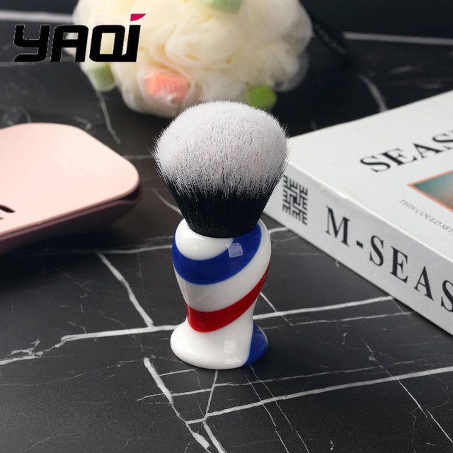 YAQI Monster Barber Pole Rasierpinsel, 30 mm, Unisex - Bild 1
