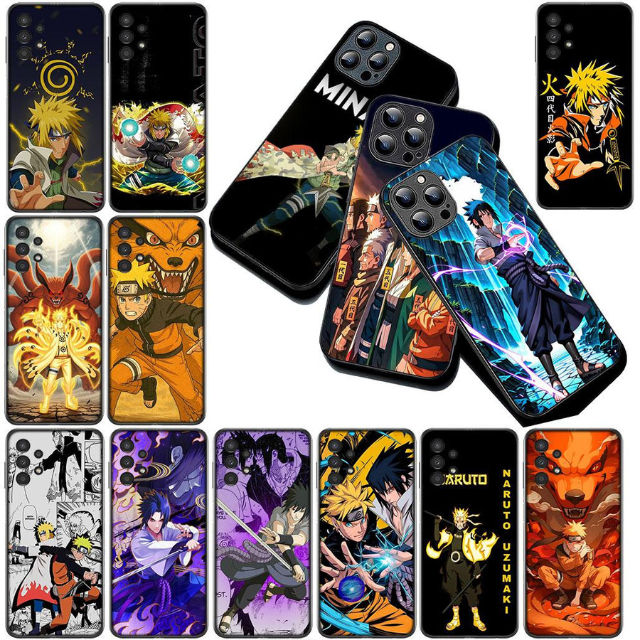 Handyhülle Minato Naruto Namikaze Sasuke für Samsung Galaxy A35 A36 A55 A26 A05 A06 A14 A50 A51 A53 A54 A12 A13 A23 5G in Multicolour - Bild 3