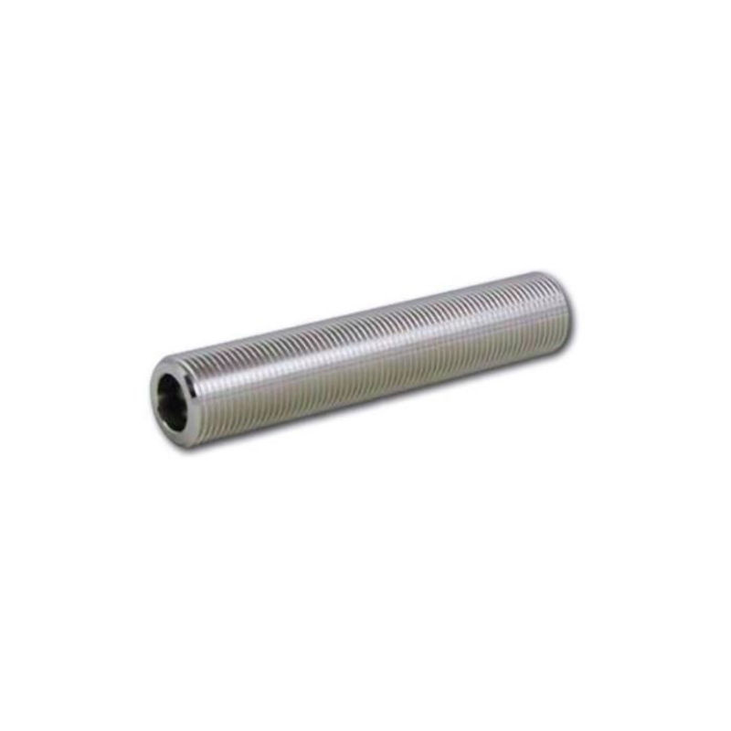Ich-Zapfe Gewindestutzen Edelstahl Silber G 5/8 mit beidseitigem Einstich Innen Ø 7 mm L 40 mm - Bild 2
