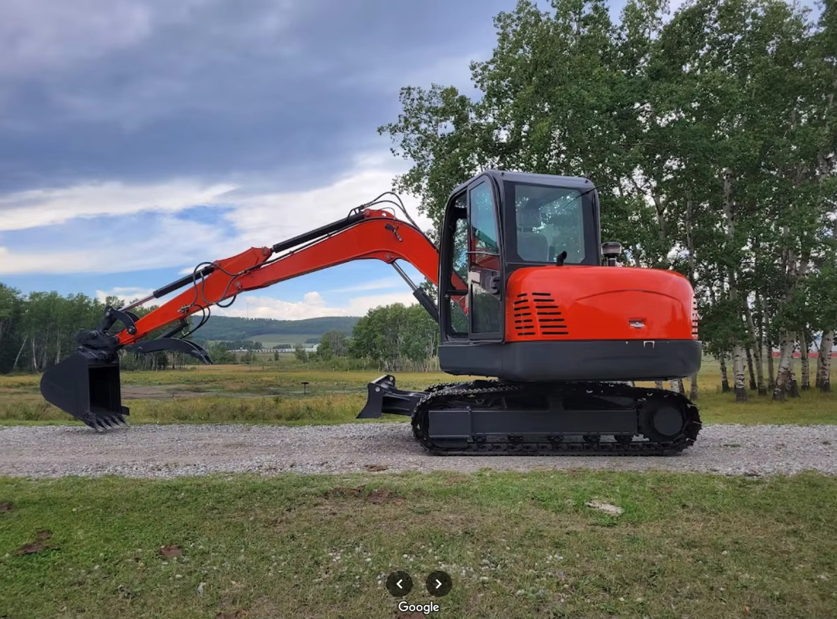 Kubota Minibagger Raupenbagger mit 6-Tonnen-EPA-Motor in Orange - Bild 2