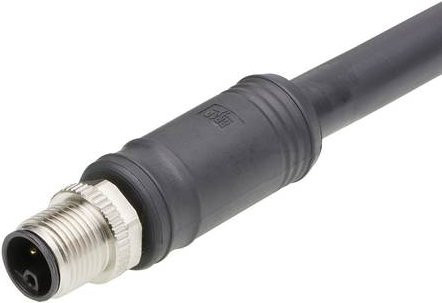 Molex Sensor-Aktor-Steckverbinder konfektionierter Stecker gerade Schwarz 10m 4-polig - Bild 1