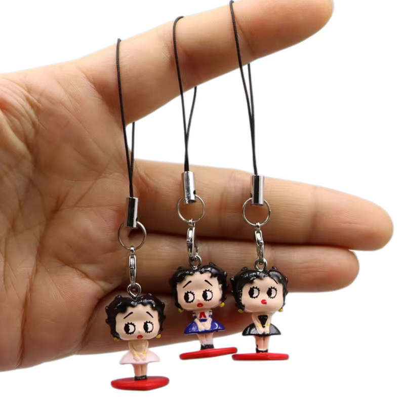 Betty Boop Anhänger, PVC, Unisex - Bild 4