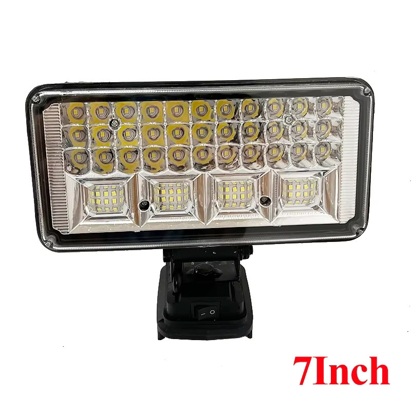 Makita LED Arbeitsleuchte Schwarz Kabelloser SMD Scheinwerfer für Outdoor und Notfälle - Bild 3