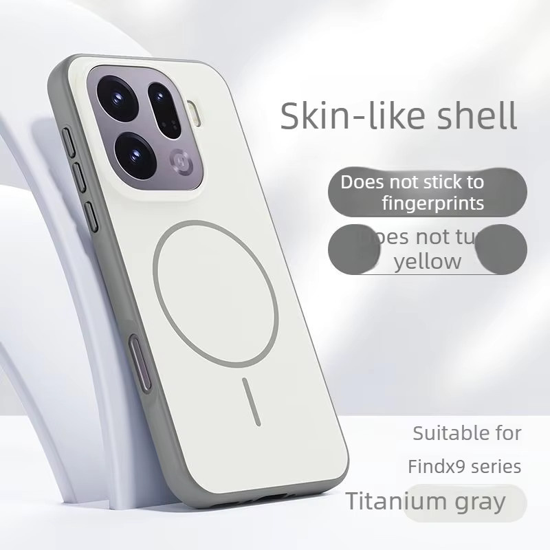 Magnetische und stoßfeste TPU Handyhülle in Weiß für OPPO Find X9 Ultra, X9S Pro, X8S Plus und X8 Pro - Bild 2