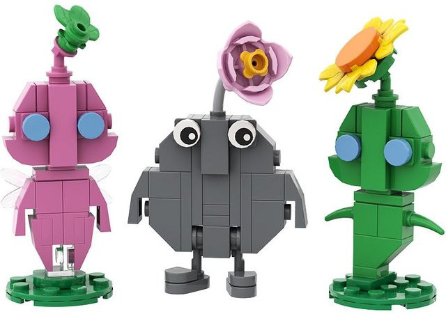 Yiran toy Pikmin Bausteine Set - Bild 1