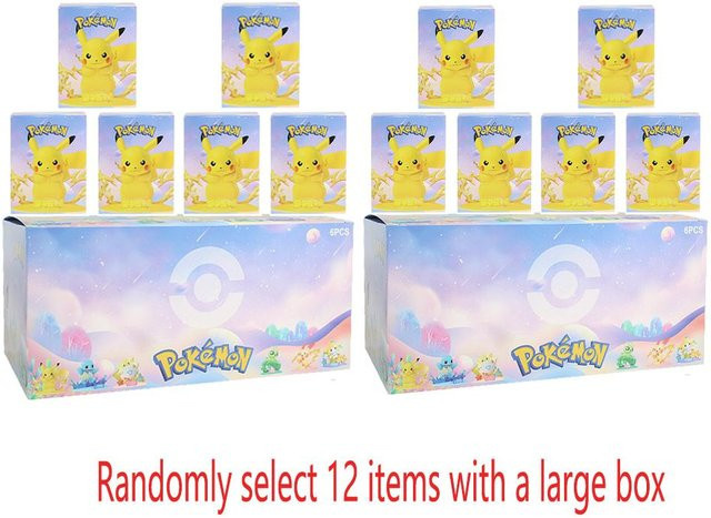 Yiran toy 1 Pokémon Pikachu Action-Figuren, 12-teiliges Set, ab 14 Jahren - Bild 1