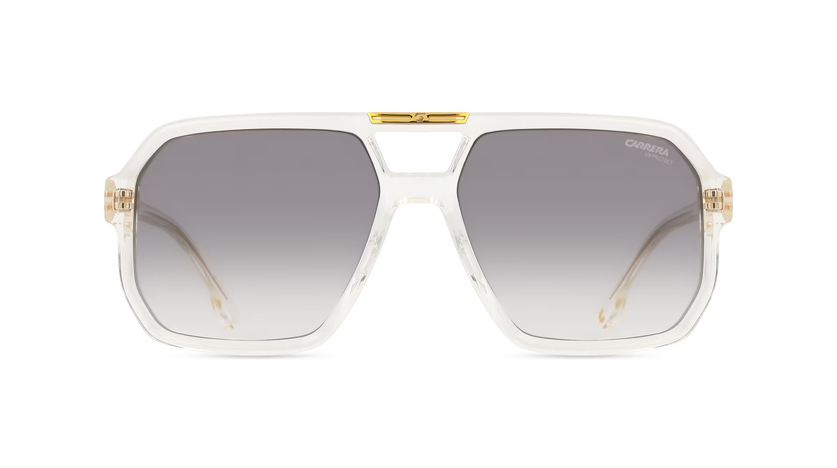 Carrera VICTORY C Sonnenbrille Pilot, Vollrand, Kunststoff, Herren, transparent - Bild 1