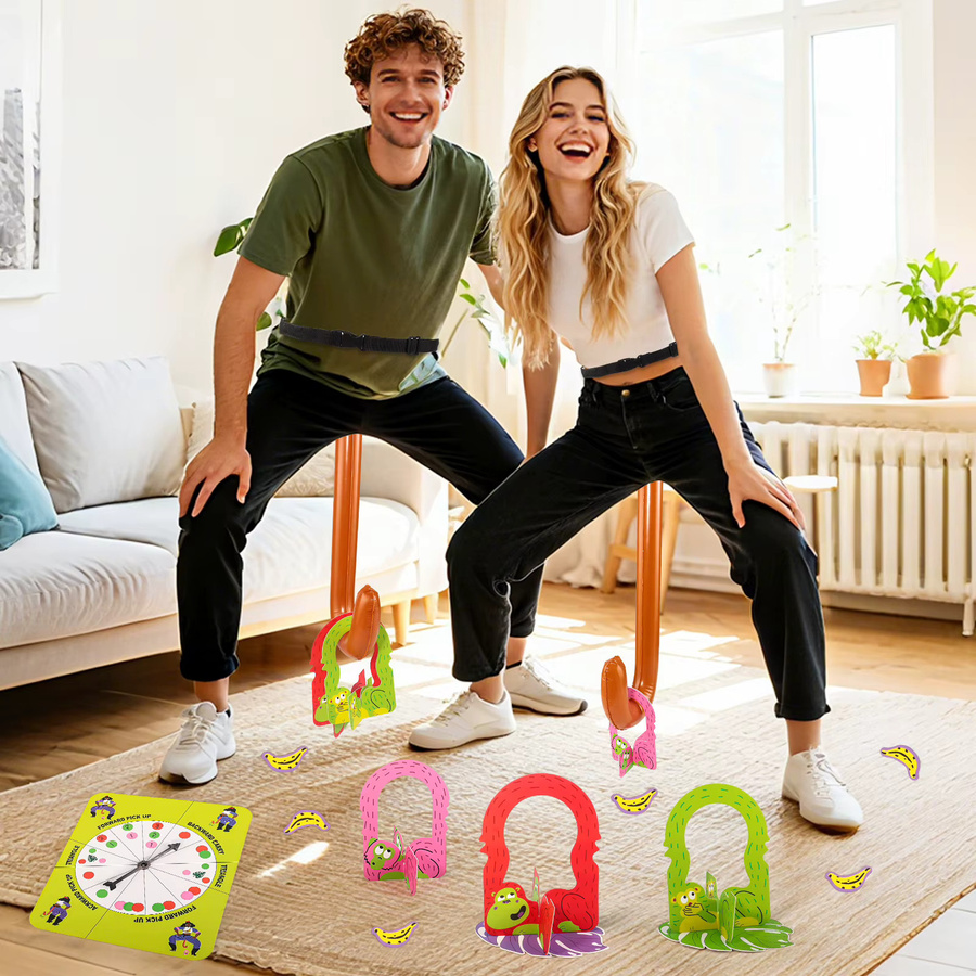 XYTLEZONE Affen-Partyspiel, Partyspiel, Tiere, Kunststoff, Bunt / Mehrfarbig - Bild 2