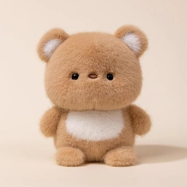 Kidsly Plüsch-Elefant, Stofftier, 16cm, Braun - Bild 1