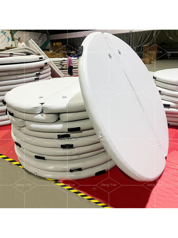 Runde Poolabdeckung für Stock-Tank-Pools, weiße Plane, Durchmesser: 240 cm - Bild 5