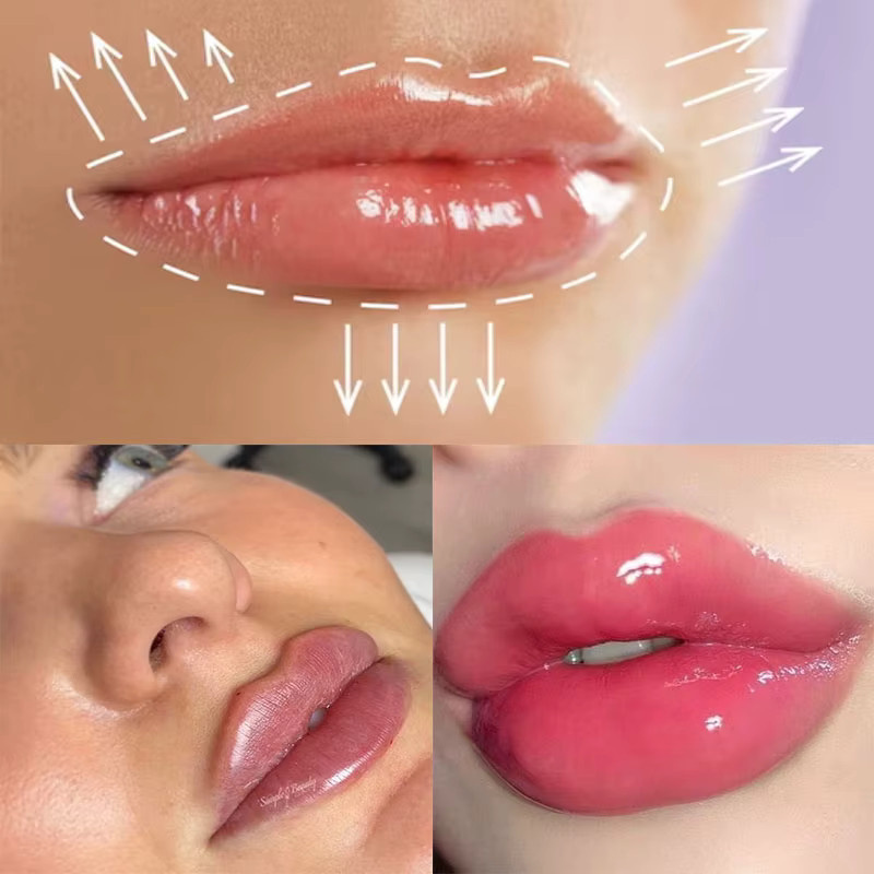 SADOER Lip Booster Plumping Serum Öl mit Hyaluronsäure, Unisex - Bild 2