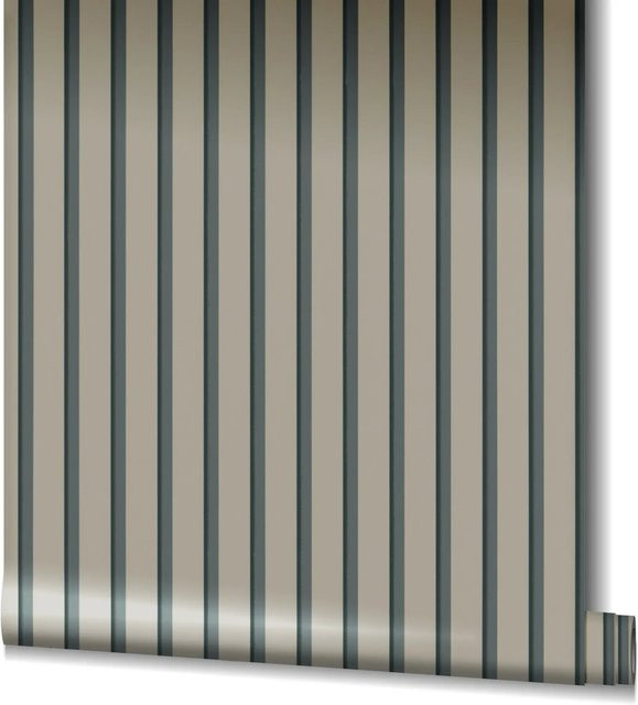 Marburg Vliestapete GZSZ Streifen Beige FSC Non-Woven B: 53 cm, L: 10,05 m - Bild 1