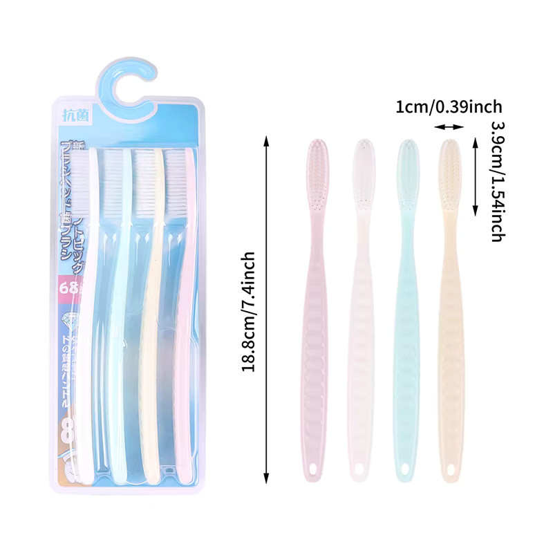 JETTING Zahnbürste, 4 Stück, superweich, Unisex - Bild 1