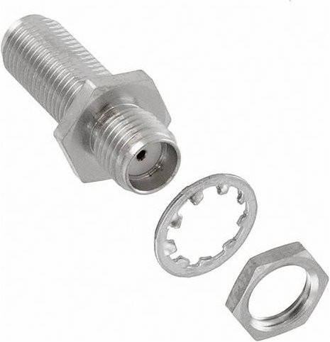 Molex SMA-Steckverbinder Buchse 50 Ohm in Silber - Bild 1